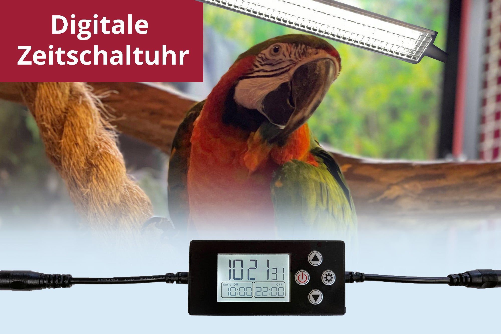 HappyBird Lianen Sitzstange Für Vögel – Ca. 40-45 Cm, Aus Naturbelassener Liane, Für Sittiche & Papageien