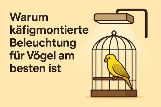 Warum käfigmontierte Beleuchtung für Vögel am besten ist
