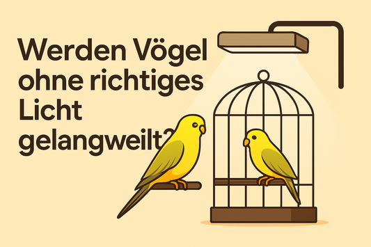 Werden Vögel ohne richtiges Licht gelangweilt?