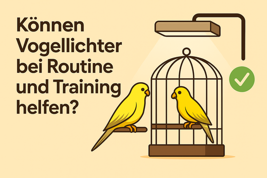 Können Vogellichter bei Routine & Training helfen?